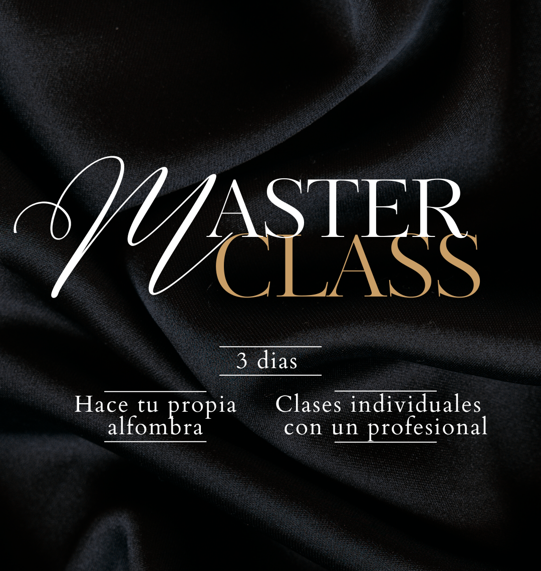 MasterClass de 3 dias + alfombra